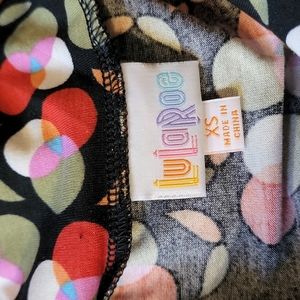 LuLaRoe Maxi Skirt XS Black, Red, Yellow, Tan